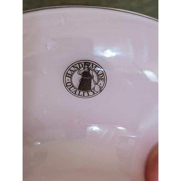 New Ikea Barbera Wesslander X Pia Amsell pink opaline blown artglass vase - Picture 4 of 5